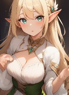 山贼窝里的淫荡精灵女神