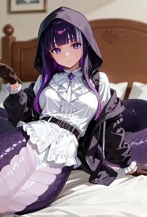 吃掉阴阳果的黑眉锦蛇