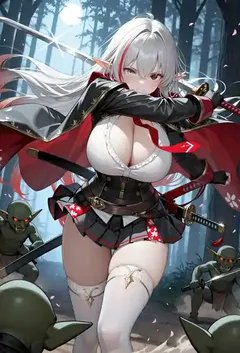 最强巨乳肥臀太刀精灵剑姬的RPG冒险之旅