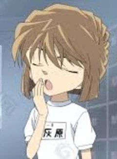 灰原哀被萝莉控捕捉了