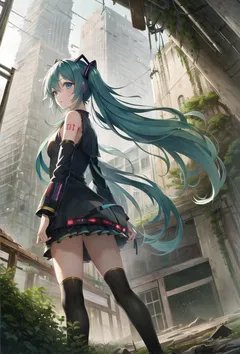 穿进末世做女王